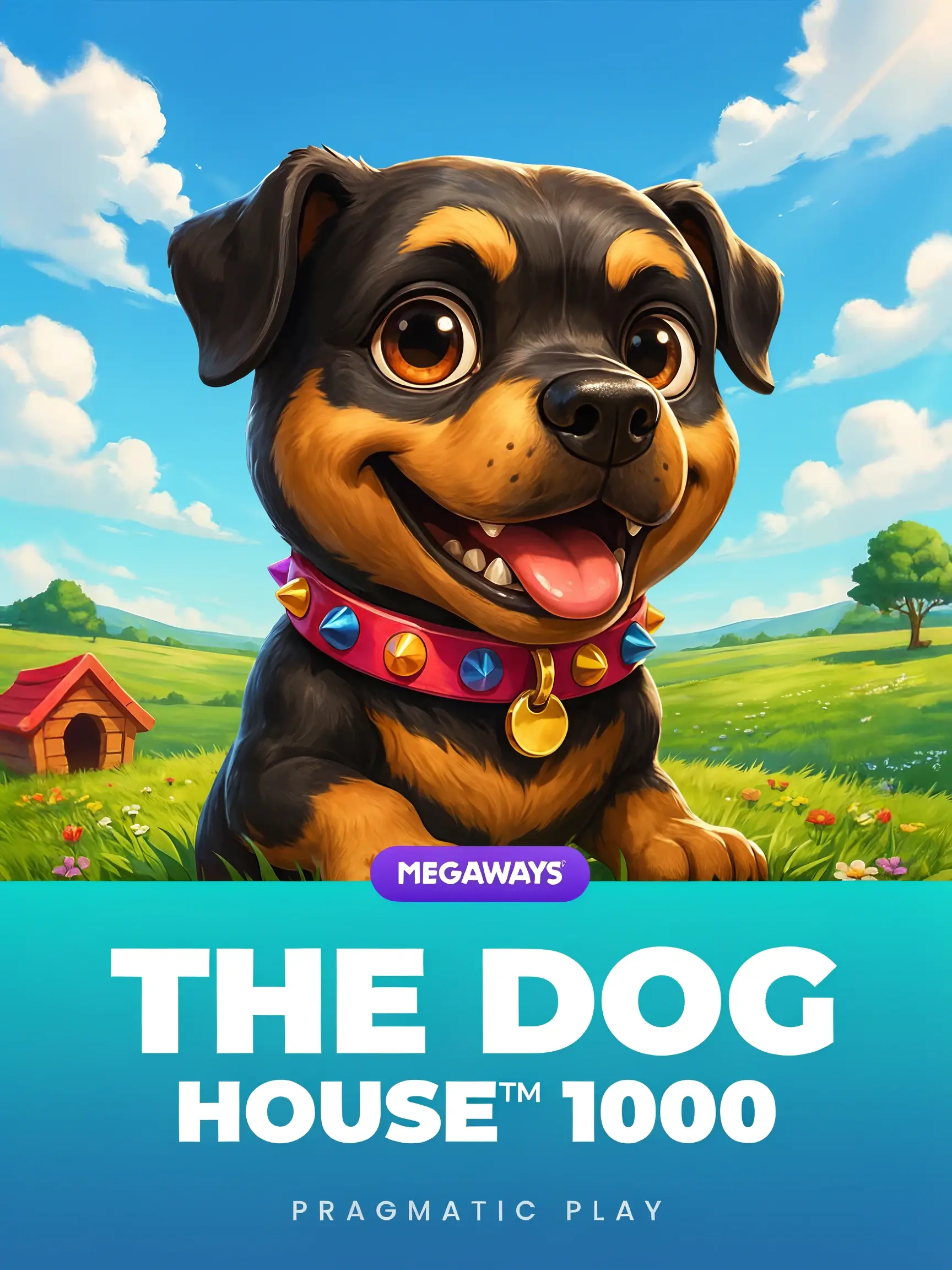 Screenshot of the Dog House Megaways 1000 pokie