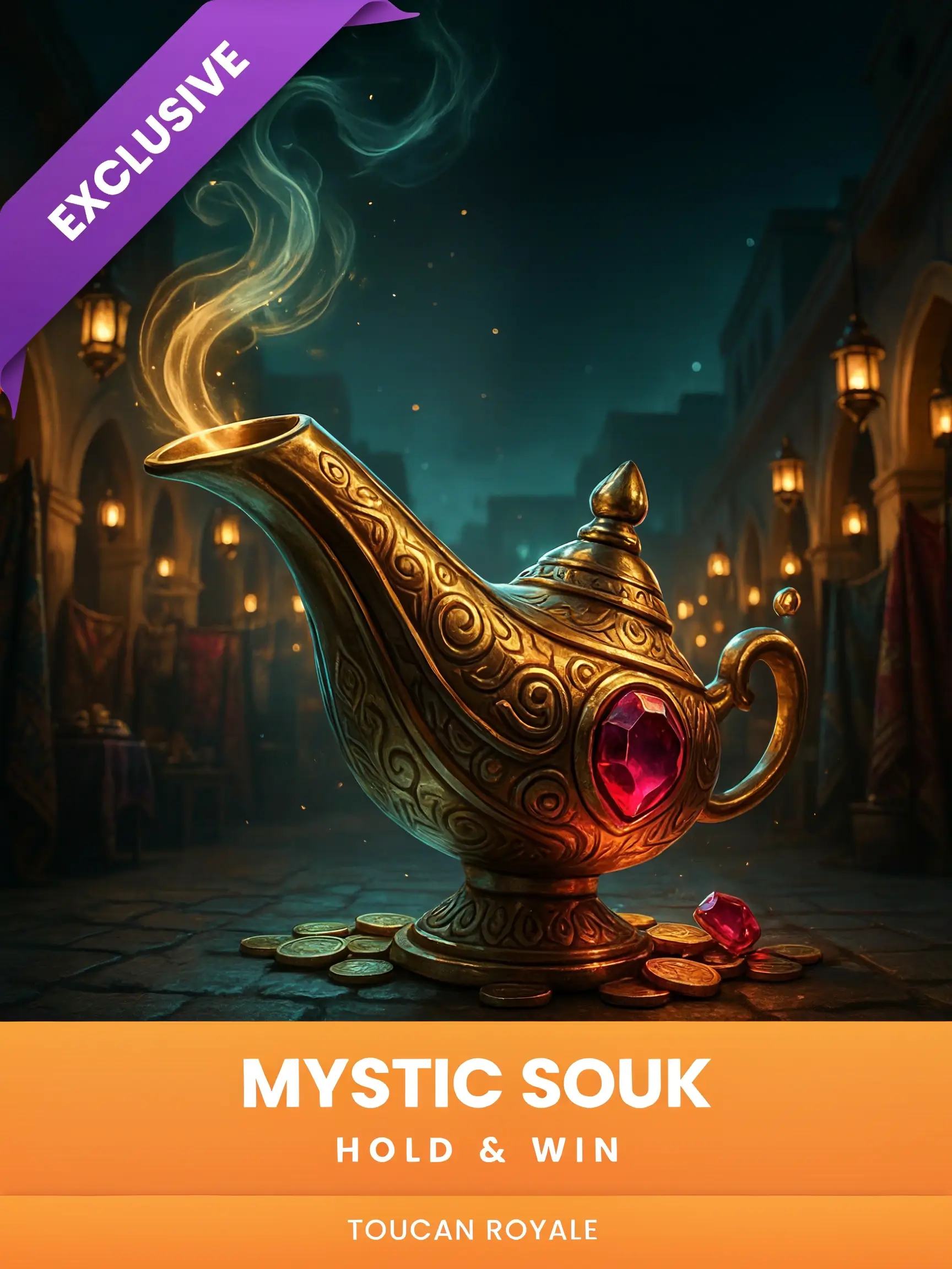 Mystic Souk Hold and Win pokie game artwork